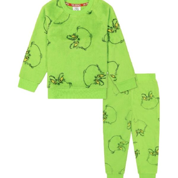The Grinch Toddler Printed Sweatshirt and Jogger Set, Sizes 2T-5T