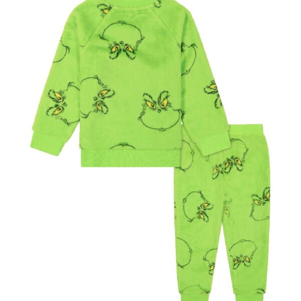 The Grinch Toddler Printed Sweatshirt and Jogger Set, Sizes 2T-5T