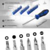 120-Piece Home Repair Tool Set, General Household Hand Tool Kit with Tool Box Storage Case for Apartment, Garage, Dorm and Office