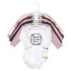 Cotton Long-Sleeve Bodysuits, 7-Pack, Preemie-24 Months