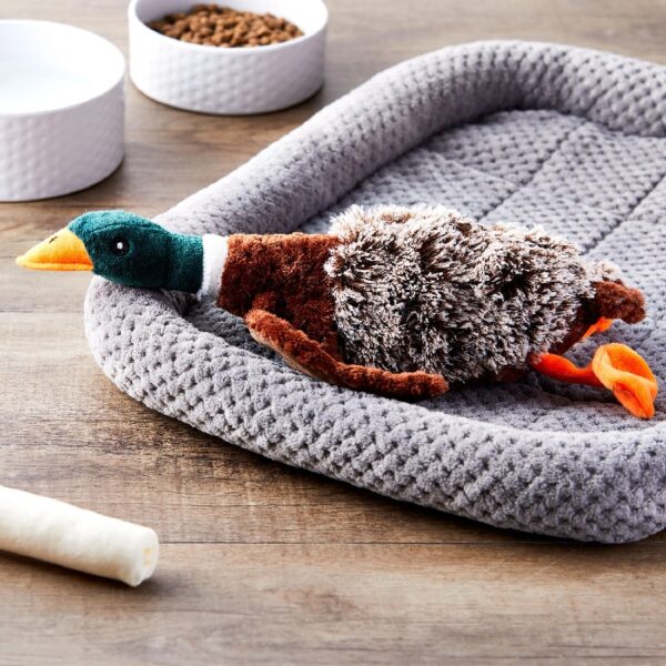 (3 pack) Vibrant Life Plush Duck Dog Toy with Honker