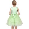 Flower Girls Dress Blue Belted Wedding Party Bridesmaid 12