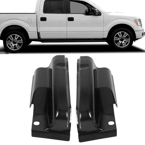 Cab Corners Pair Fit for 2009-2014 Ford F150 Crew Cab 2010 2011 2012 2013 Pickup Truck 2Pcs Rust Repair