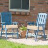 2 PCS 21'' x 21'' Patio Chair Seat Cushion Pads Indoor/Outdoor Turquoise