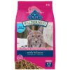 Blue Buffalo Wilderness Natural High Protein Dry Food for Adult Cats, Salmon, 4-lb Bag