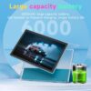 2024 Newest Android 13 Tablet 10 Inch, 12GB RAM 128GB ROM/1TB Expandable Tablet PC, 2 in 1 Tablets with Keyboard, Quad-Core 2.0GHz CPU HD Screen, Google Certified 5G WiFi 6 BT 5.0, 8MP Camera Tableta