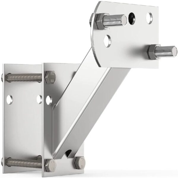 Trailer Spare Tire Carrier Mount Fit 4 & 5 Lugs Wheels - Heavy Duty Holder Bracket