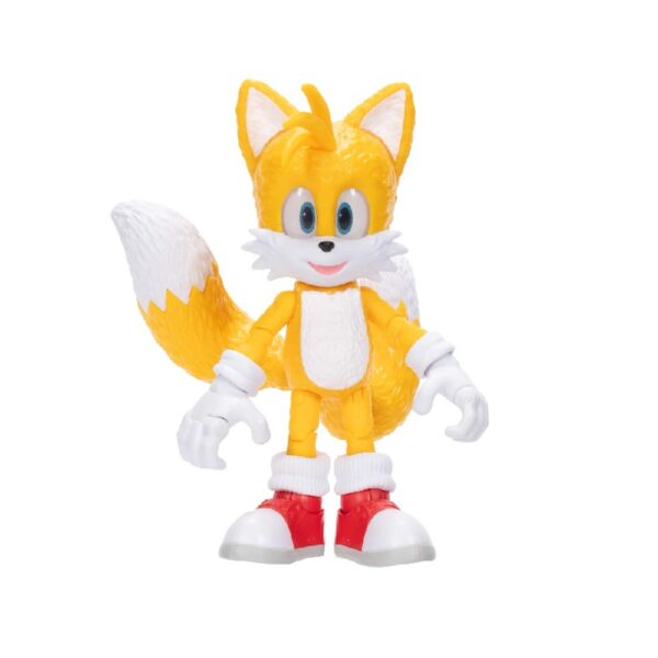 The Hedgehog 3 Movie 5 inch Tails Action Figure 20 Points of Articulation
