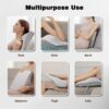 Boriwat Back and Neck Massager with Heat, 3D Deep Tissue Kneading, Shiatsu Back Massage Pillow for Mom Dad