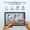Android 13 Tablet , 4GB+64GB Storage Tablet with Keyboard, Google GMS Certified, Dual 13MP+5MP Camera, WiFi, Bluetooth,  IPS Full HD Display