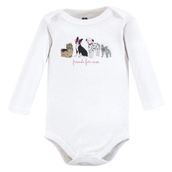 Cotton Long-Sleeve Bodysuits, 7-Pack, Preemie-24 Months