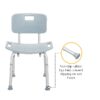 Safety Shower & Bath Stool Tub Bench Chair