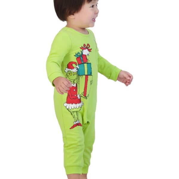 Dr.Seuss Baby Boy Grinch Printed Coverall, Sizes 0-24 Months