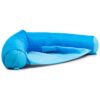 Shaka Sling XL Pool Float, Doubled-Sided Mesh, Quick Draining Fabric, No Inflation Needed, Sweet Shells Berry