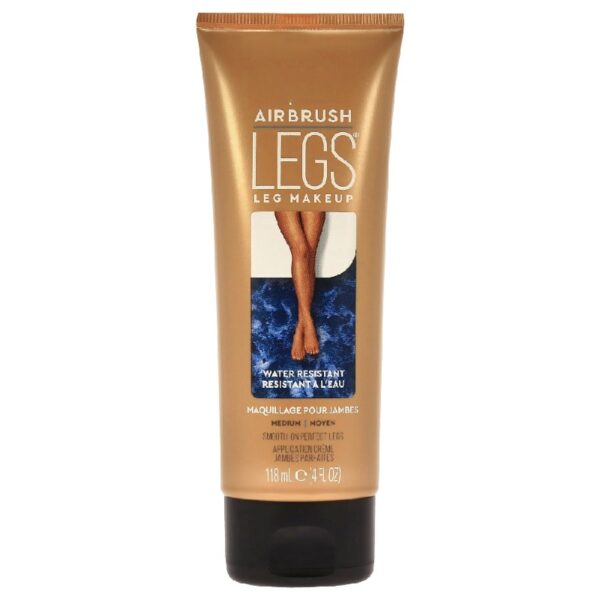 (2 pack) Airbrush Legs Lotion, Medium, 4.4 oz, Water and Transfer-Resistant