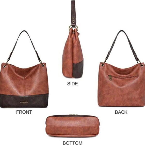 Hobo Bag Purses and Handbags for Women Top Handle Handbags with Zipper