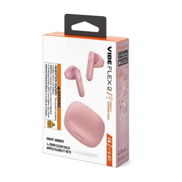 JBL Vibe Flex 2 - True Wireless Earbuds - White
