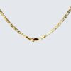 14kt Gold Chain Necklace, Figaro Chain Cross Necklaces for Women and Men, Best Christmas Gift for, Her, Him - 14kt Bonded Gold Jewelry by