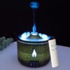300ml Cool Mist Volcano Humidifier, Essential Oil Diffuser Clearance with Remote and 2-Color Light