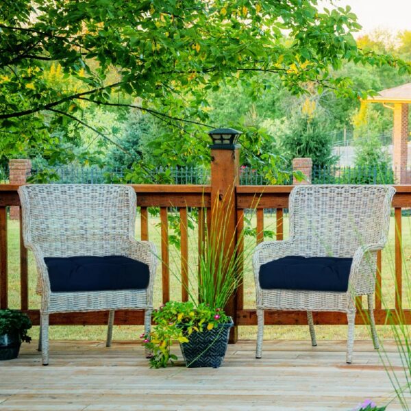 2 PCS 21'' x 21'' Patio Chair Seat Cushion Pads Indoor/Outdoor Turquoise