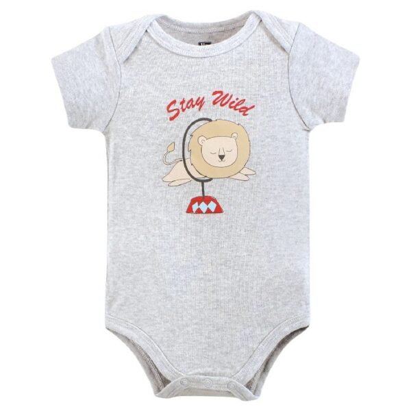 Short Sleeve Bodysuits, 5-Pack, Newborn- 24 Months