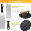 29pcs Griddle Accessories Kit,Flat Top Grill Tools Gifts for Camp Chef,Hibachi Enlarged Spatula Set with Basting Cover,Burger Press Patty Maker for Outdoor Teppanyaki BBQ