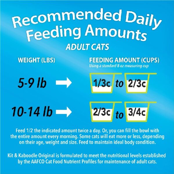 Purina Kit & KaboodleOriginal, Indoor Dry Cat Food, Chicken,Liver,Turkey,Oceanfish, 30 lb Bag
