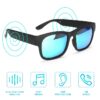 Unisex Smart Sunglasses with Bluetooth, Black