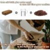 10lb of  100% Organic Coco Coir Bricks with Low EC and pH Balance High Expansion Coco Fiber for Herbs, Flowers,Plants Gardening Renewable Coconut Soil