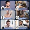 Mens Hair Clipper, 16 in 1 Hair Grooming Kit IPX7 Waterproof Beard Trimmer USB Rechargeable Groomer Wet/Dry