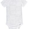 Assorted Short Sleeve Onesies Bodysuits, 8pk (Baby Boy or Baby Girl Unisex)