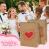BagDream Brown Paper Gift Bags with Handles Kraft Paper Shopping Bags for Business, Shopping, Grocery, Retail, Birthday Party, Merchandise, 10x5x13, 100 Pack