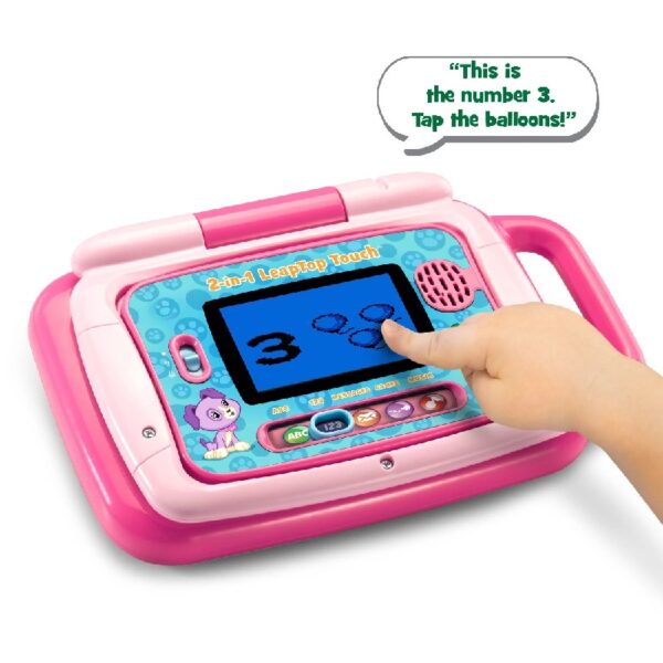 2-in-1 LeapTop Touch (Pink) Baby and Toddler Toys