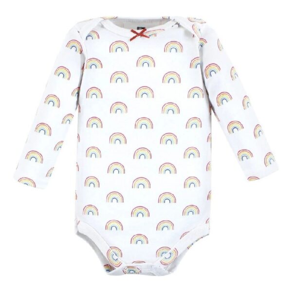 Cotton Long-Sleeve Bodysuits, 7-Pack, Preemie-24 Months