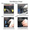 for 2015-2020 Ford F150 F250 Box Tie Down Truck Bed Cleats Locking FL3Z99000A64B