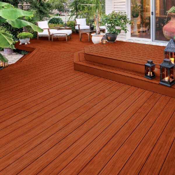 WaterGuard 1 Gallon Sequoia Red Transparent Wood Stain and Sealer