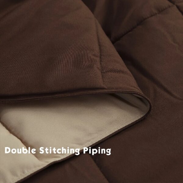 Light Weight Down Alternative Comforter Set, Queen, Green, Reversible