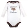 Cotton Long-Sleeve Bodysuits, 5-Pack, Newborn- 24 Months