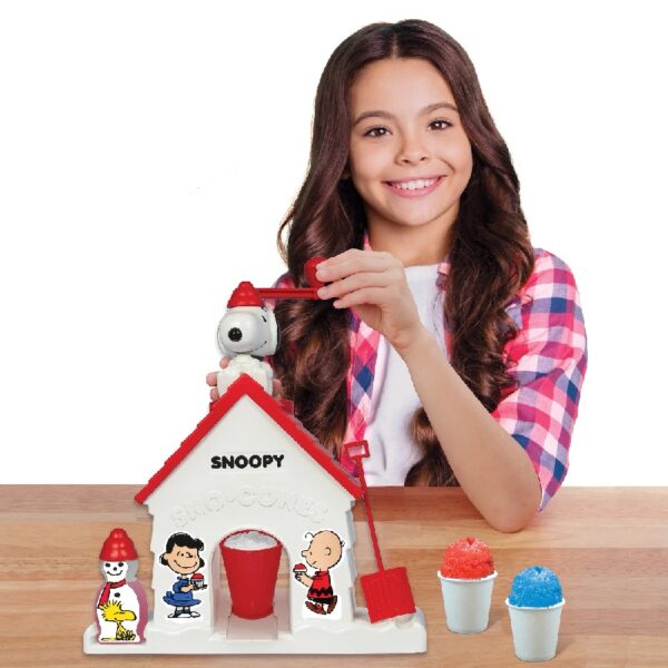 Cra-Z- Art's Original Peanuts Snoopy Sno-Cone Maker with Included Flavor Pack - Ages 6 and up - Multi-colored/Plastic
