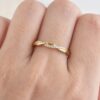 1 Carat Wedding Ring Sets Infinity Band Princess Sterling Silver Rings for Women CZ Size 7