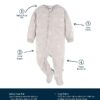 Baby and Toddler Neutral Microfleece Blanket Sleeper Pajamas, 3-Pack, Sizes 0/3M-5T