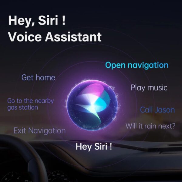2-in-1 Wireless CarPlay & Android Auto Adapter, Dual-Band 5GHz Wi-Fi & Bluetooth Dongle, Compatible with 1000+ Car Models (2016+), Plug & Play for Seamless Apple CarPlay and Android Auto Experience