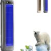 Briza Air Cooler,  Air Conditioner, , Enjoy Fast, Natural Cooling, Quiet Portable Air Conditioner, Three Wind Speeds, Rechargeable, Suitable for Bedroom, Office (Gray)