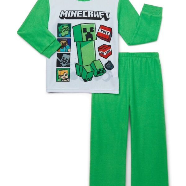 Spiderman Boys Long Sleeve Top and Pants Pajama Set, 2-Piece, Sizes 4-12