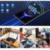 Android 13 Tablet , 4GB+64GB Storage Tablet with Keyboard, Google GMS Certified, Dual 13MP+5MP Camera, WiFi, Bluetooth,  IPS Full HD Display