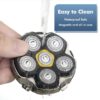 Head Shaver for Bald Men, Magnetic Electric Razor for Men, IPX7 Waterproof Rechargeable Shaver