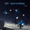 4K Foldable Mini Drone for Kids, Drone with Camera, Portable RC Quadcopter with Altitude Hold 3D Flips and Headless Mode Easy to Fly