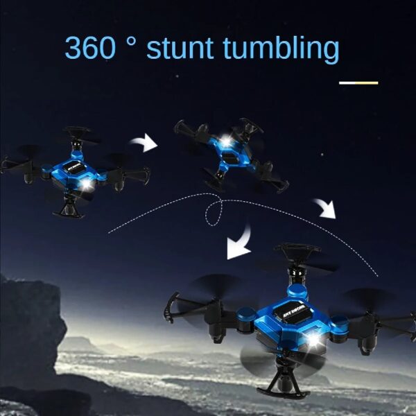 4K Foldable Mini Drone for Kids, Drone with Camera, Portable RC Quadcopter with Altitude Hold 3D Flips and Headless Mode Easy to Fly