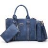 f242e48a764346a9b574b32d0178356f Women's 3Pcs Purse Handbag Shoulder Bag Tote Satchel Hobo Bag Briefcase Work Bag for Ladies