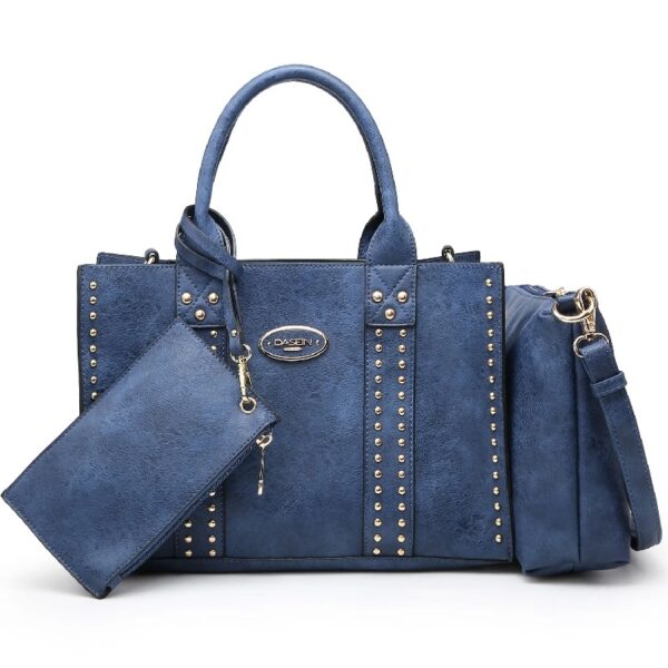 f242e48a764346a9b574b32d0178356f Women's 3Pcs Purse Handbag Shoulder Bag Tote Satchel Hobo Bag Briefcase Work Bag for Ladies